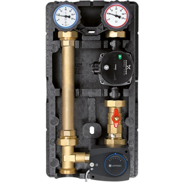 Насосная группа Afriso 180-2 с циркуляционным насосом Grundfos ARM ARV