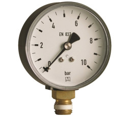 Манометр Afriso RF 100 0-10 бар 1/2" RAD