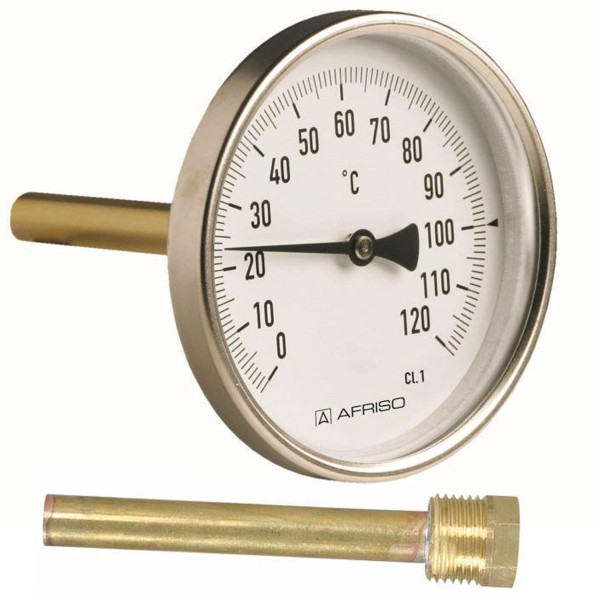 Термометр Afriso Bith 63/45 0-60 °С 1/2" акс.