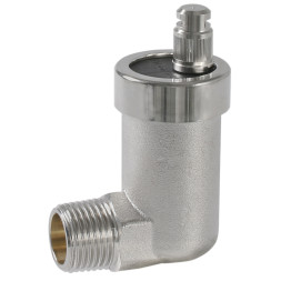 Розповітрювач автоматичний Afriso кутовий 1/2" з системою AquaStop
