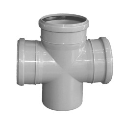 Хрестовина Aquer 45° 110 мм