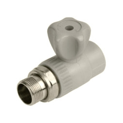 Вентиль для радіаторів Berke Plastik PPR 20 мм 1/2"