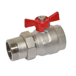 Кран-американка шаровой TAMIGI Ø1 1/4″ red PN30 –10°C/+120°C Idrosanitaria Bonomi