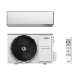 Настінний спліт кондиціонер інверторного типу Bosch Climate CL7000i RAC 3,5 кВт (Сріблястий)