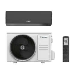 Настінний спліт кондиціонер інверторного типу Bosch Climate CL7000i RAC 5,3 кВт (Чорний)
