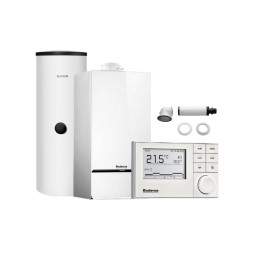 Пакетное предложение Buderus Logapak Plus GB172iW 35 бивалентный бак SU200/5EW, RC310 белый