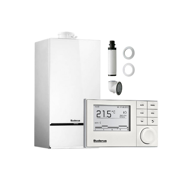 Пакетна пропозиція Buderus Logapak Plus GB172iW 14 KD / RC310 / FC Set60 C13x білий