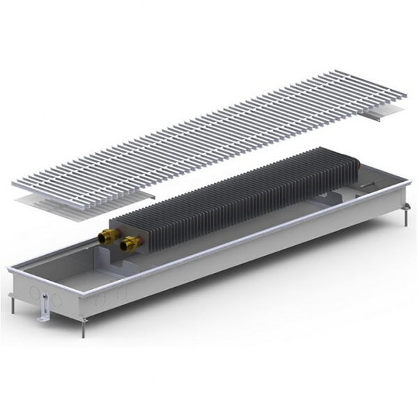 Конвектор внутрипольный Carrera C-Inox 230/1250/65 