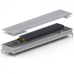 Конвектор внутрипольный Carrera M-Inox 230/1000/65 Сатин 
