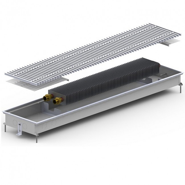 Конвектор внутрипольный Carrera M-Inox 230/1500/65 Золото 
