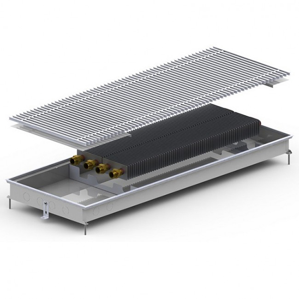 Конвектор внутрипольный Carrera M2-Inox 2 теплообменника 380/2000/65 