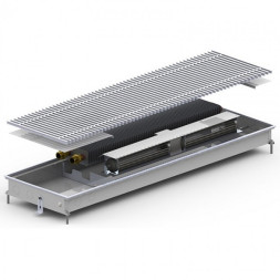 Конвектор внутрипольный Carrera MV-Inox 300/2500/65  с вентилятором 