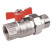 Кран кульовий Cherbros Normal 11/4 "американка батерфляй