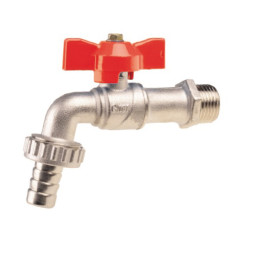 Кран шаровой Cherbros Normal 1/2" под шланг батерфляй