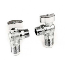 Кран угловой вентильный приборный Cherbros 3/4"х1/2" без накладки