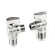 Кран кутовий приборний вентильний Cherbros 3/4"х1/2" без накладки                                                                             