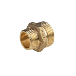 Латунный переходник Cherbros НН 3/4"х1/2" Plus 