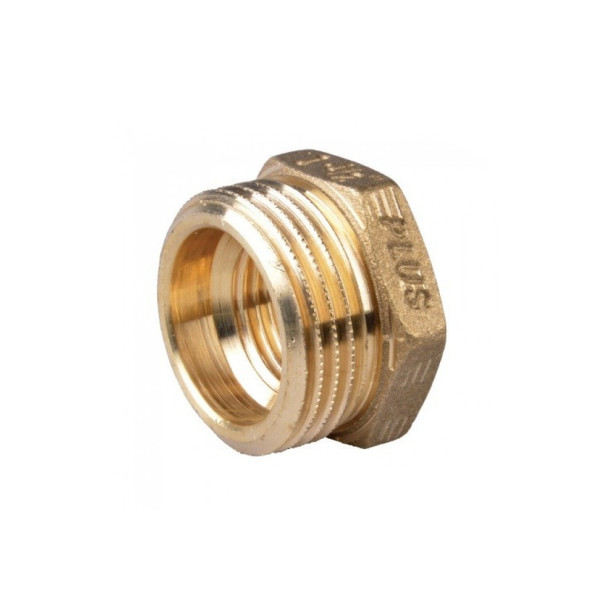 Латунный переходник Cherbros НВ 1"х1/2 " Plus 
