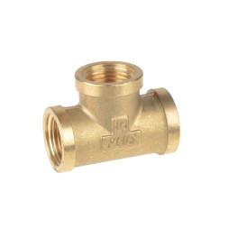 Латунный тройник Cherbros ВВВ 1 1/2" Plus