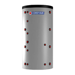 Буферная емкость Cordivari Puffer 1 VC SRL 750 л (с изоляцией)