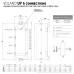 Теплоаккумулятор плоский Cordivari Volano UP GBF 100 л