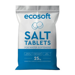 Соль таблетированная Ecosil Ecosoft мешок 25 кг