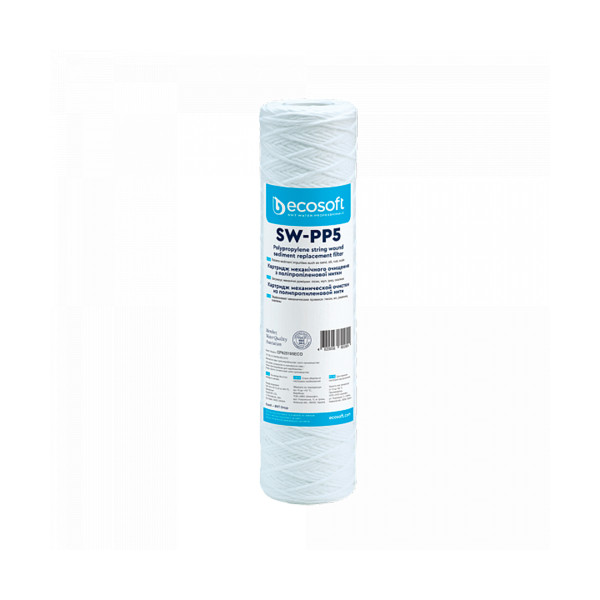 Картридж из полипропиленовой нити Ecosoft 2,5"x10" 1 мкм