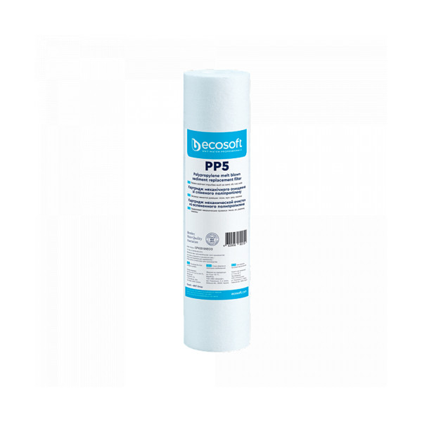Картридж из вспененного полипропилена Ecosoft 2,5"x10" 5 мкм