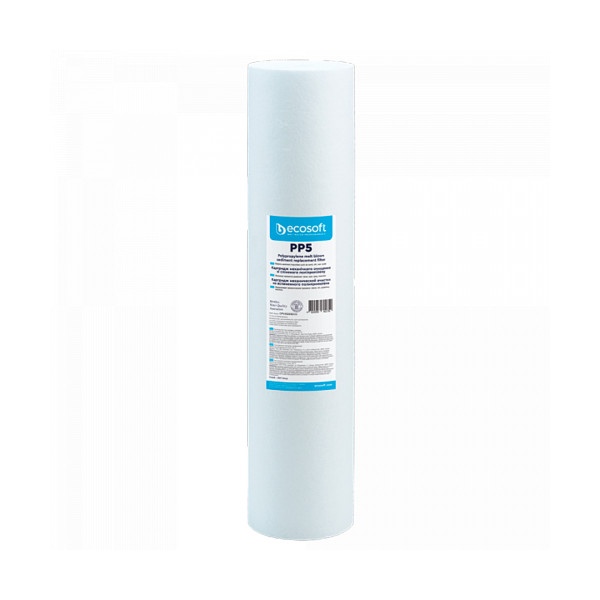 Картридж из вспененного полипропилена Ecosoft 4,5"х20" 5 мкм