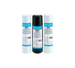 Комплект картриджей Ecosoft 1-2-3 для фильтров обратного осмоса