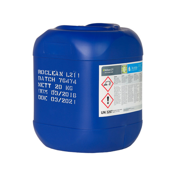 Промывочный щелочной реагент Avista RoClean L211 Ecosoft 20 кг