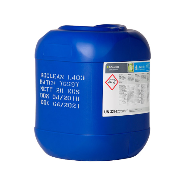Промывочный щелочной реагент Avista RoClean L403 Ecosoft 20 кг