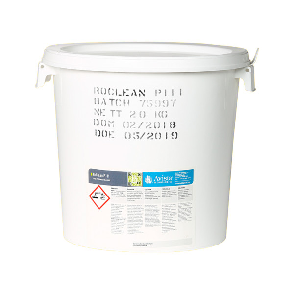 Промывочный щелочной реагент Avista RoClean Р111 Ecosoft 20 кг