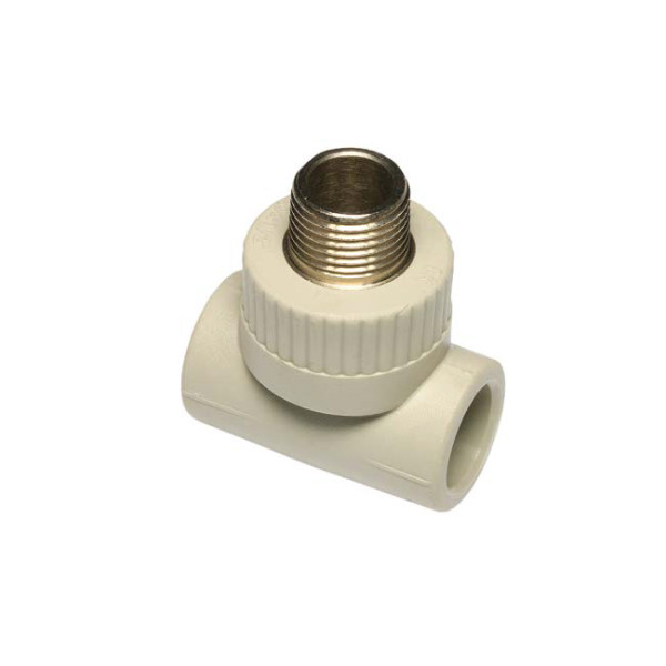 Тройник с металлической НР Ekoplastik 25х1/2"