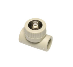 Тройник с металлической ВР Ekoplastik 20х1/2"