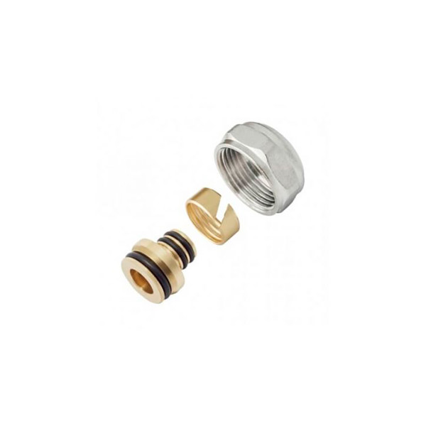 Компрессионные фитинги Heat-PEX 20х2,0х3/4" для многослойных и пластмассовых труб РЕХ