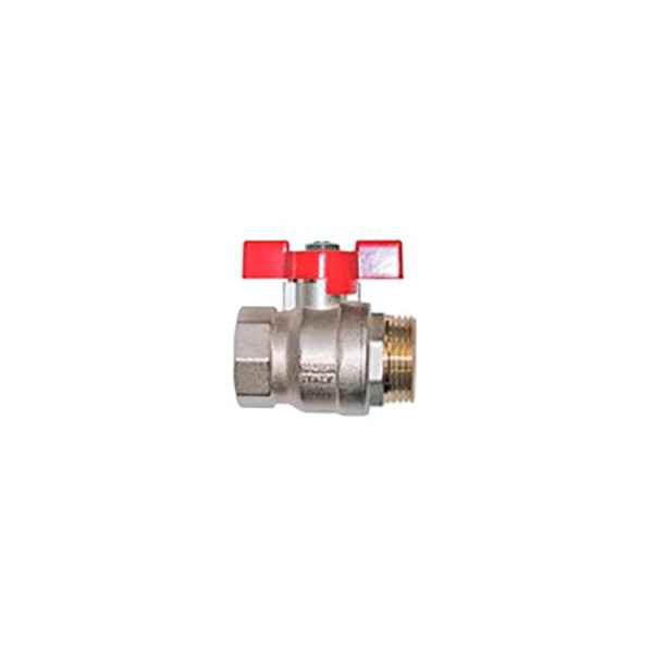 Кран шаровой Heat-PEX 1/2" В3 стандартный проход EVERMID, ручка-бабочка