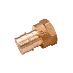 Муфта із внутрішньою різьбою Heat-PEX F&E Ø16x1/2" латунь