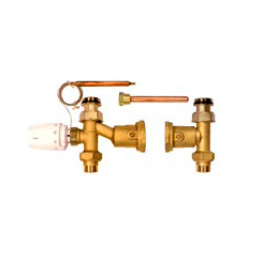 Змішувальна група Heat-PEX MK711 TESTA TERM з фіксованою точкою та термостатичною головкою IVR