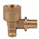 Кутник настінний (водорозетка) Heat-PEX F&E Ø20х1/2" латунь
