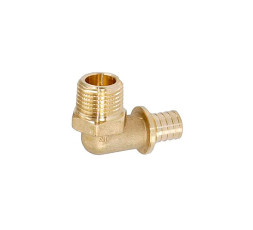 Уголок с наружной резьбой Heat-PEX F&E Ø20х1/2"латунь