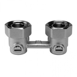 Узел нижнего подключения Honeywell угловой G3/4", Kvs 1,8 м3/ч