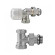 Комплект термостатический Honeywell VTL134AA15, ручной осевой Ду15