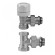 Комплект термостатический Honeywell VL134EA15, ручной угловой (подача+обратка) 1/2"