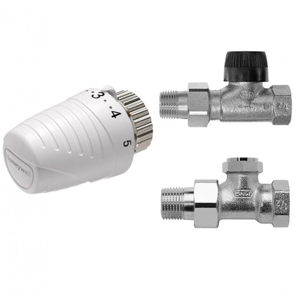 Комплект термостатический Honeywell VTL320DA15 прямой 1/2"