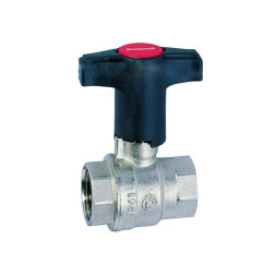 Кран шаровой запорный Honeywell для систем отопления и холодоснабжения Ду20 PN16