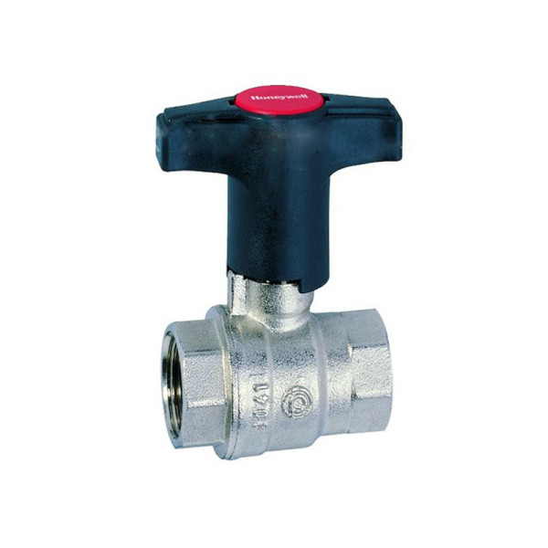 Кран шаровой запорный Honeywell для систем отопления и холодоснабжения Ду20 PN16