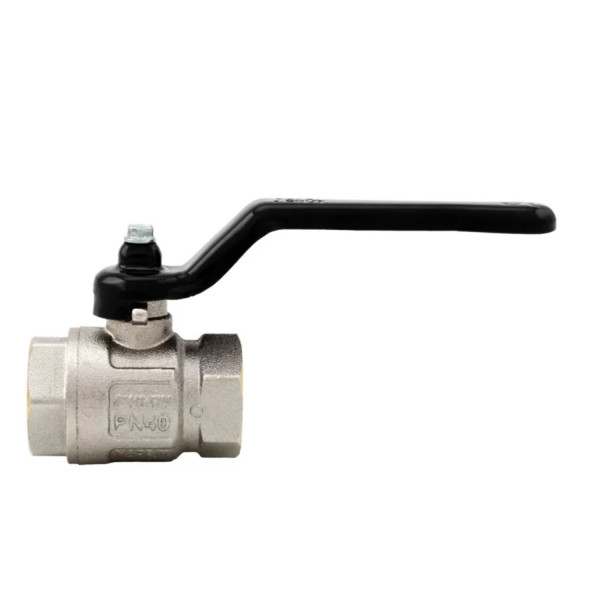 Кран шаровой полнопроходной Itap Ideal 1 1/4" (DN 32) ВВ черная ручка