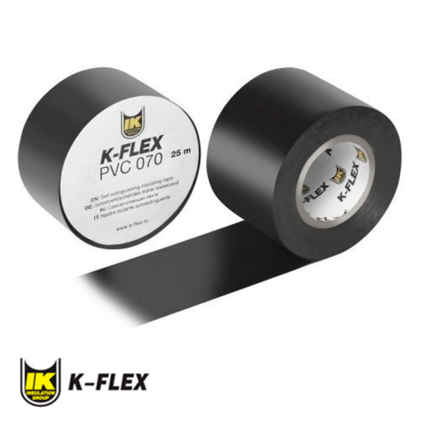 Лента K-FLEX ПВХ 50 мм х 25 м черная, цена за шт.
