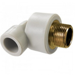 Колено КАН PPR 20х1/2" Н